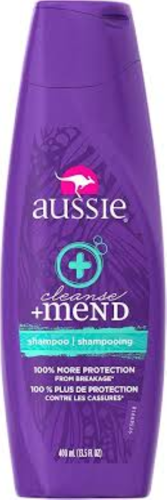 AUSSIE CLEANSE & MEND SHAMPOO 400ML